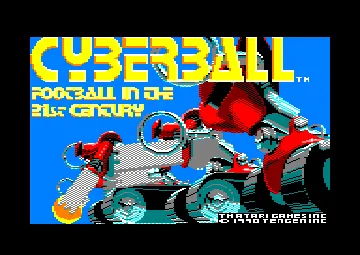 Cyberball (UK) (1990) screen shot title